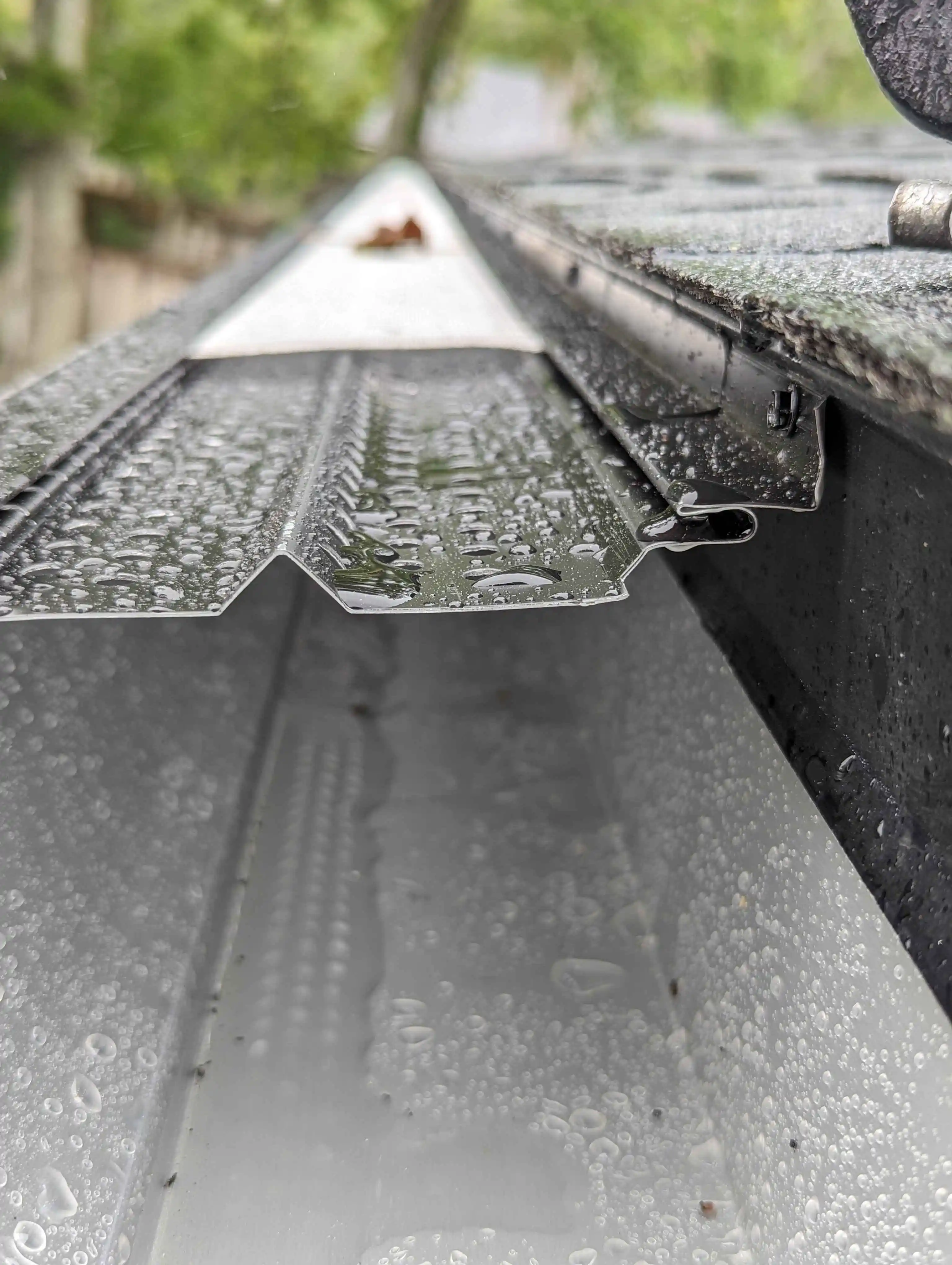What is an alternative to gutter guards?